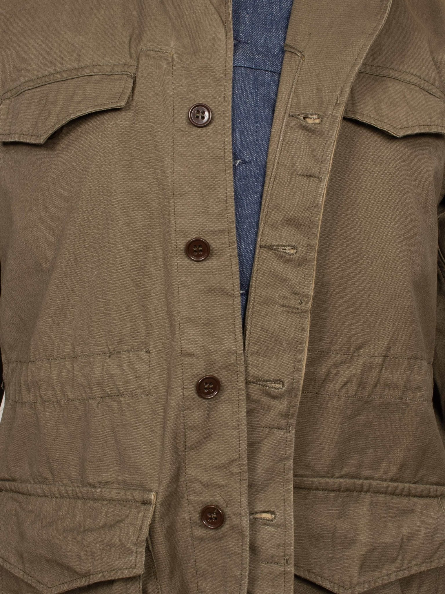 vintage 50s French Army M47 Jacket