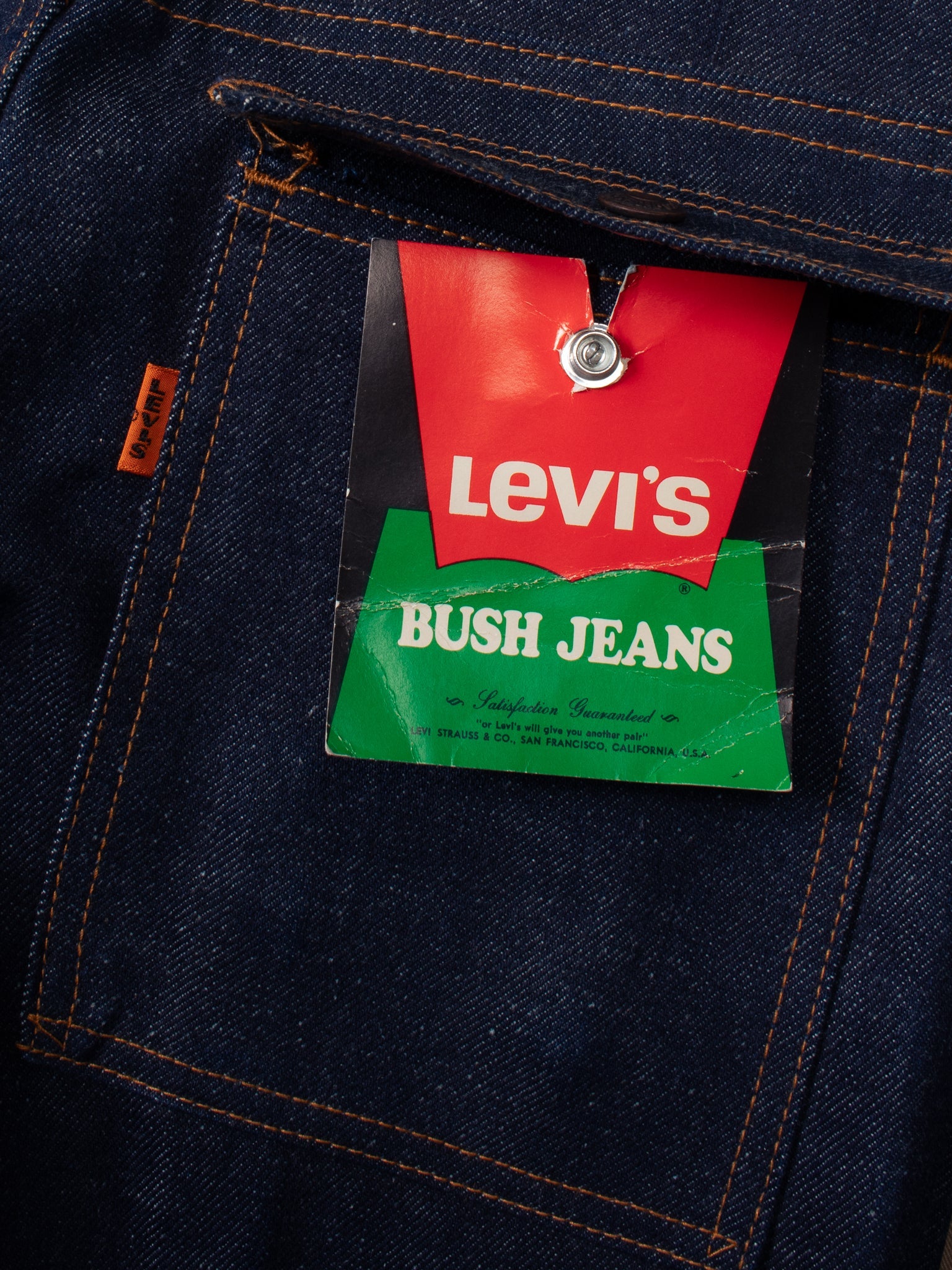 vintage 60s Levi's Bush jeans