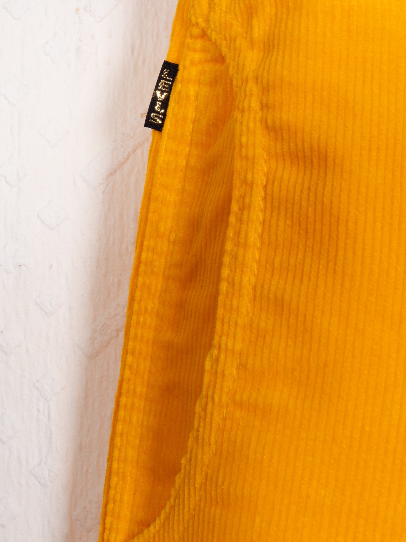 vintage 60s Miss Levi's Yellow Cord Flares