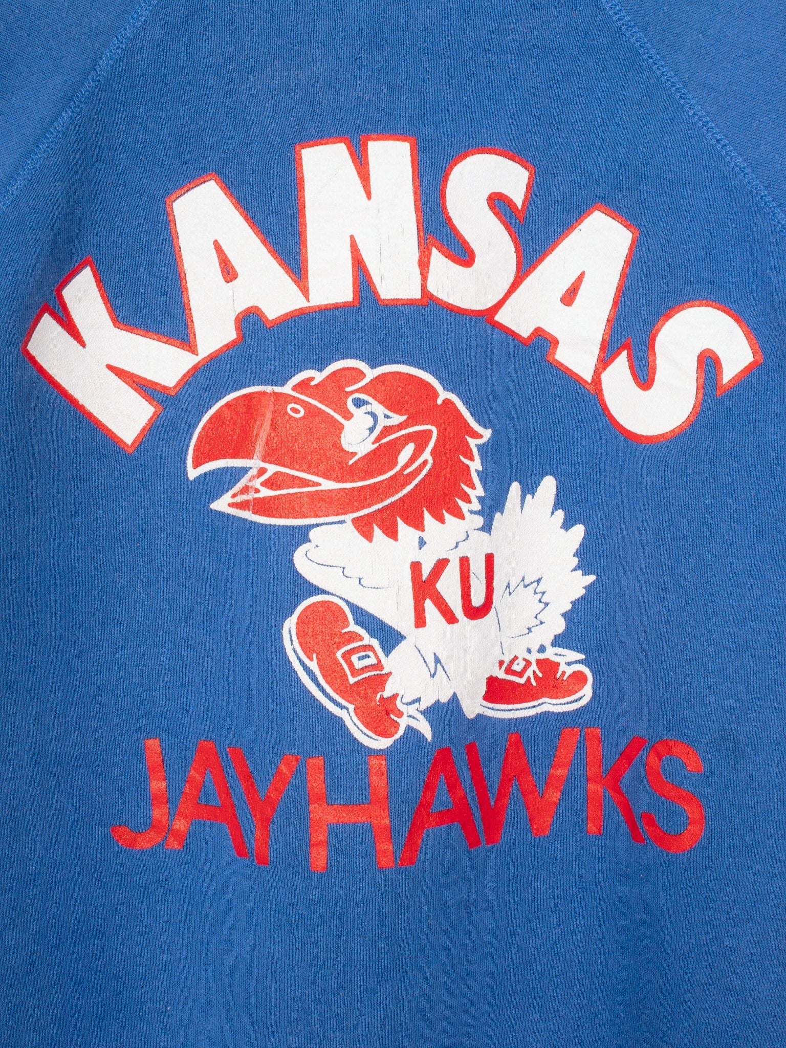 vintage 80s Kansas Uni Jayhawks Sweatshirt